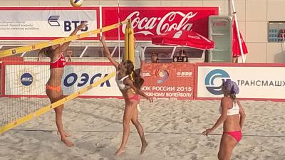 Рязанцы приняли участие в самых первых Всероссийских пляжных играх в Сочи